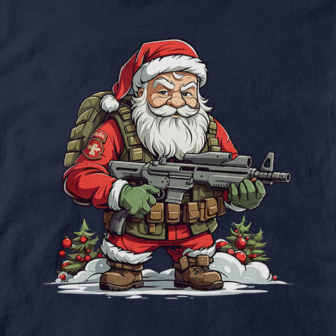 Armed Santa