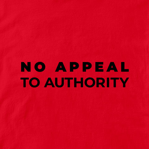 No Appeal To Authority