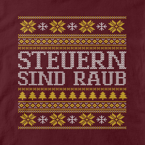 Steuern sind Raub X-mas