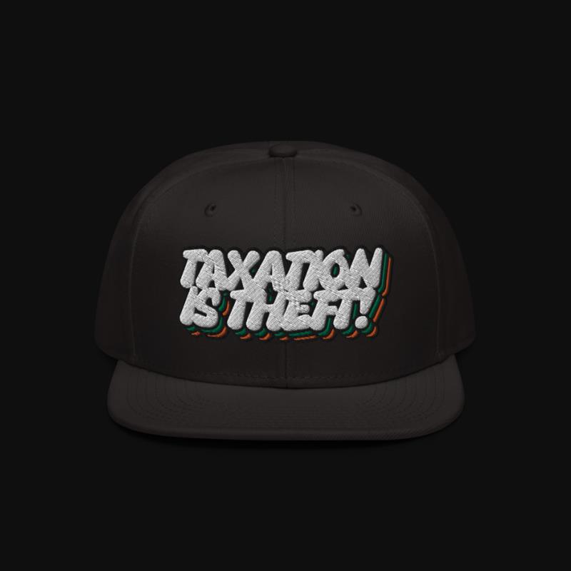 Headware: Taxation is Theft Cap