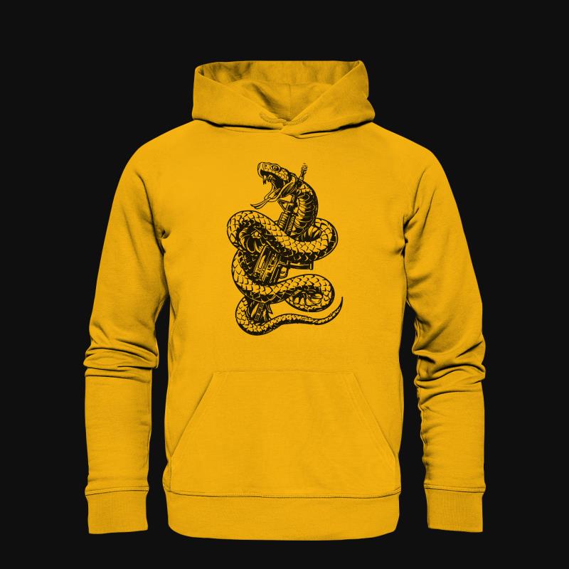 Hoodie: Armed Snake