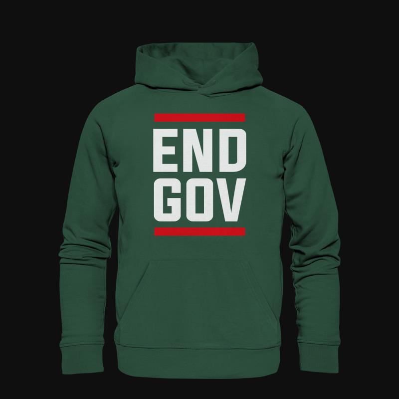 Hoodie: End Gov