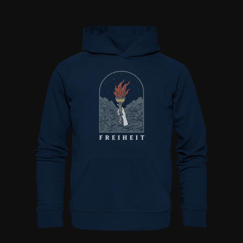 Hoodie: Fackelträger