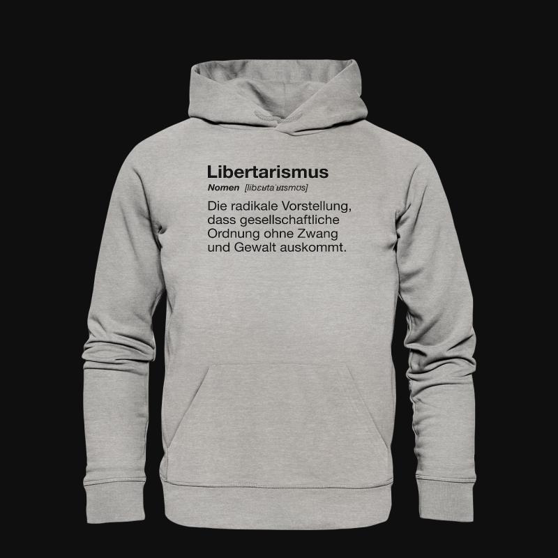 Hoodie: Libertarismus Definition