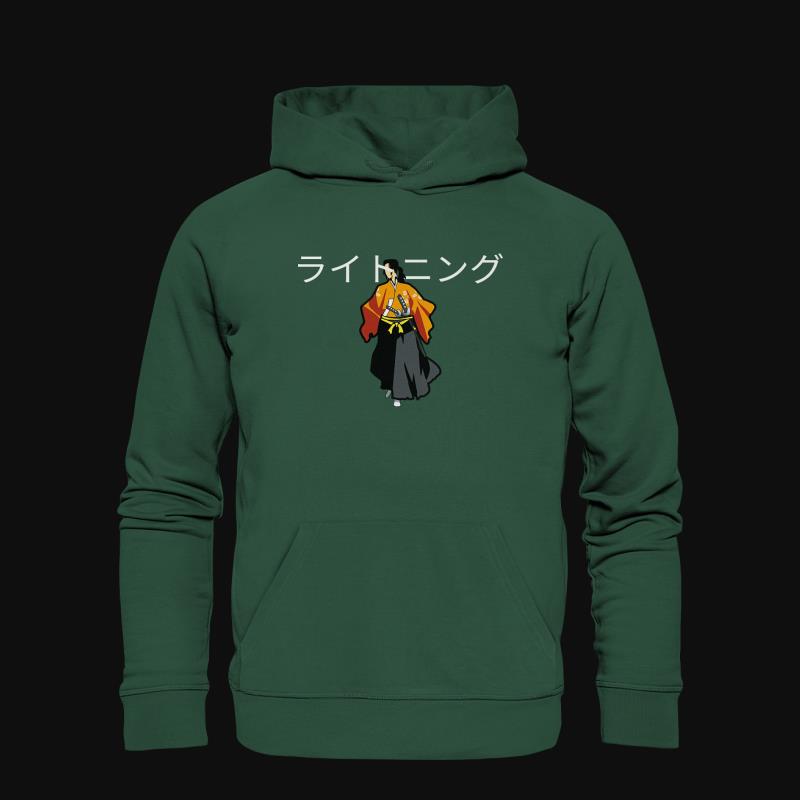 Hoodie: Lightning Samurai