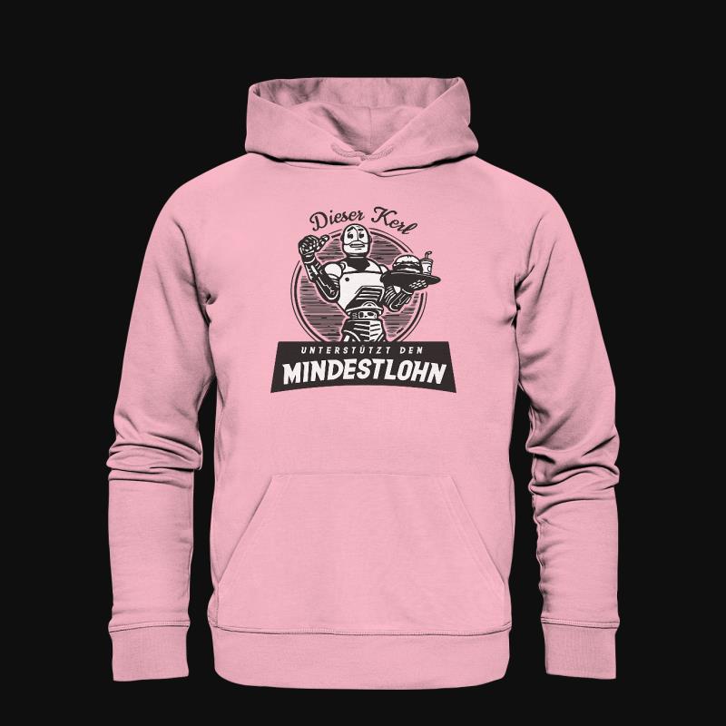 Hoodie: Mindestlohn-Fanboy