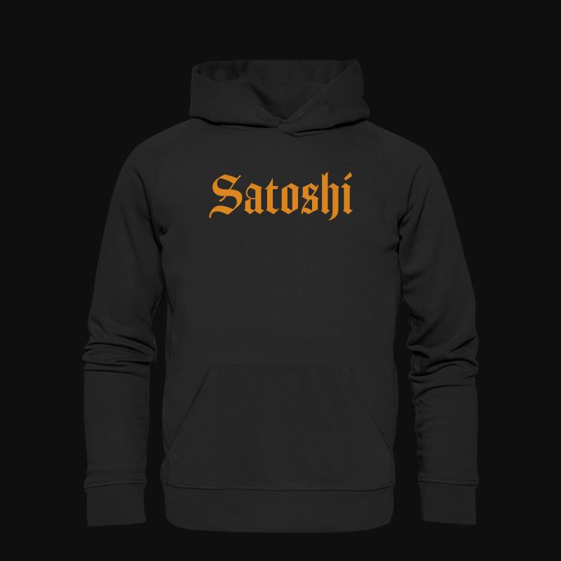 Hoodie: Satoshi Fraktur