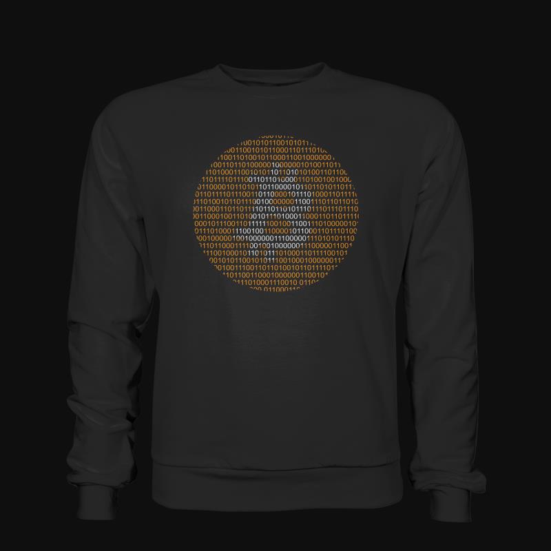 Sweatshirt: Bitcoin Binary
