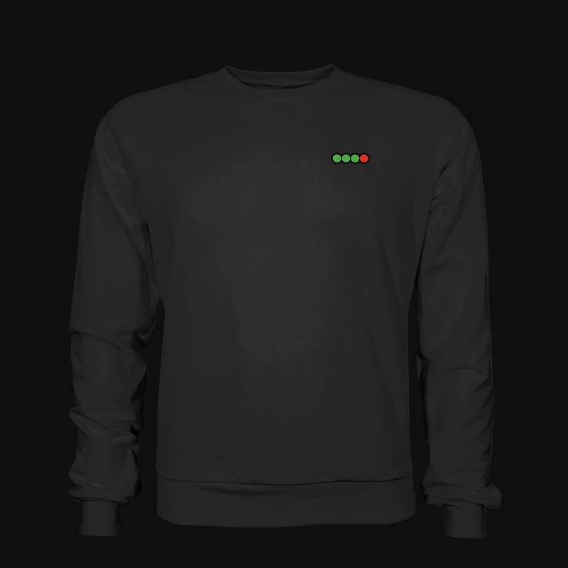 Sweatshirt: Bitcoin Dots