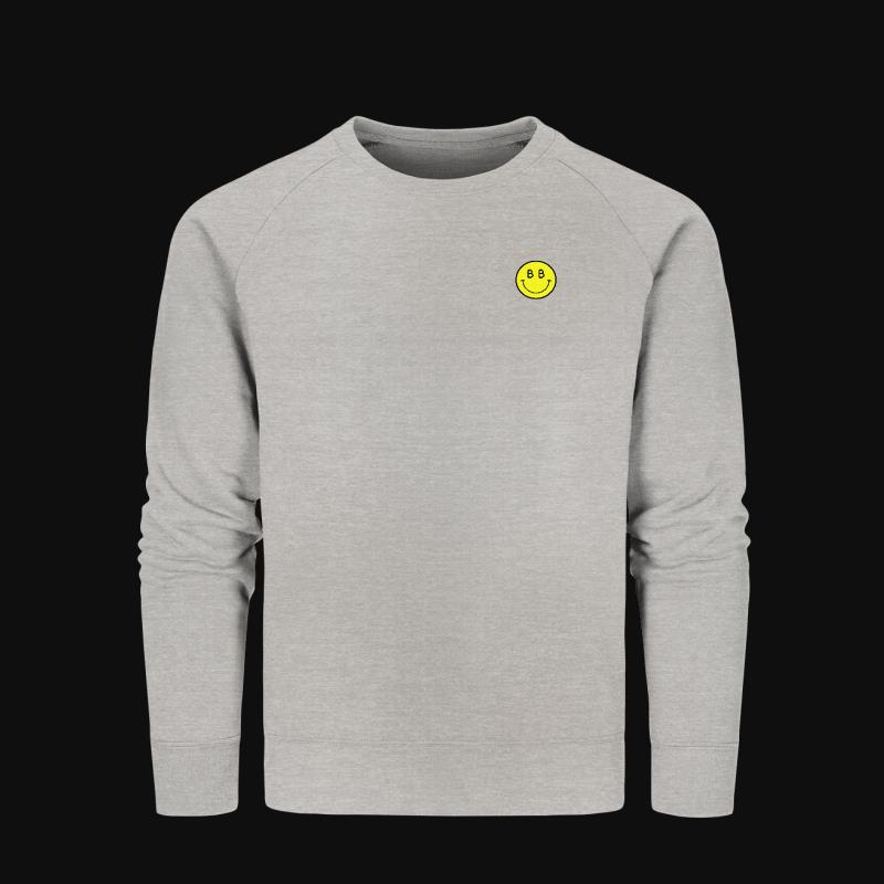 Sweatshirt: Bitcoin Smiley