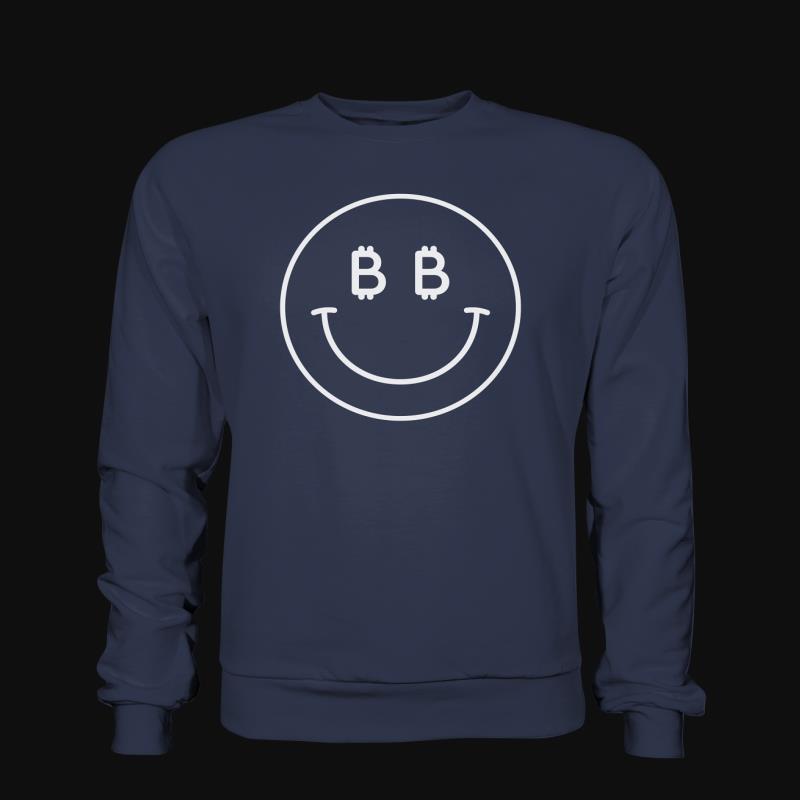 Sweatshirt: Happy Bitcoin