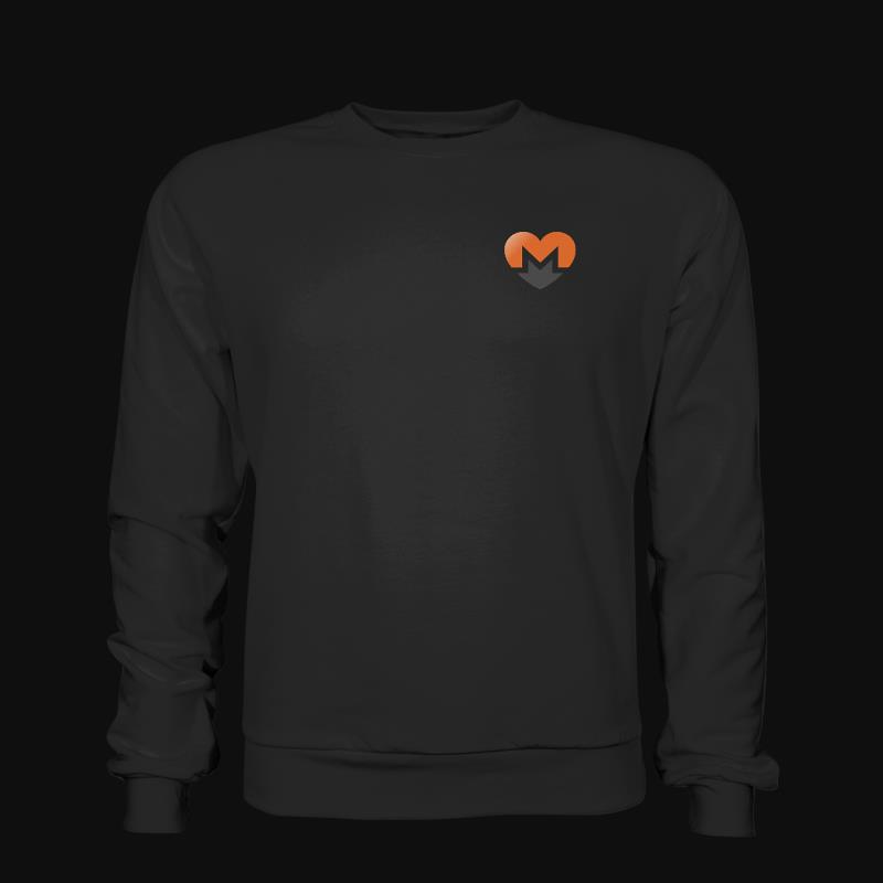 Sweatshirt: Heart for Monero
