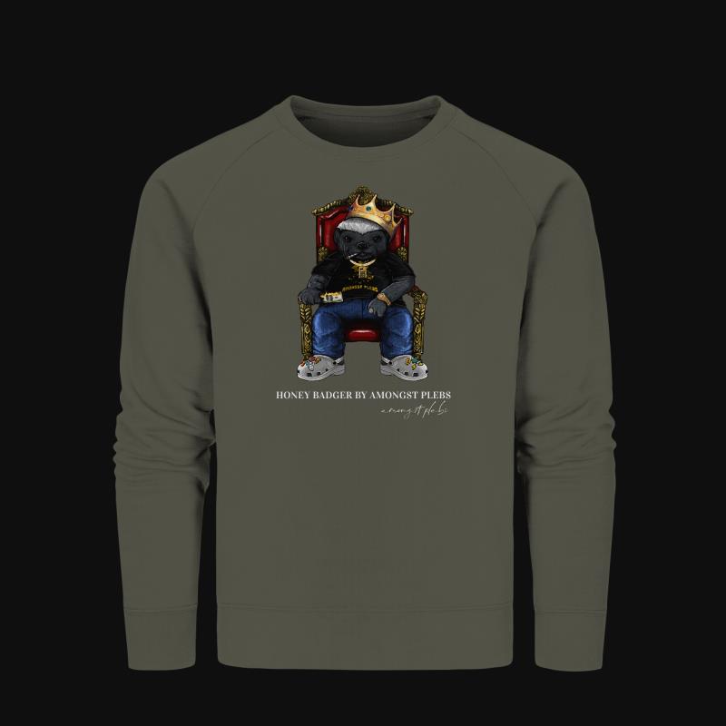 Sweatshirt: Honey Badger King