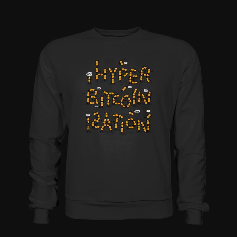Sweatshirt: Hyperbitcoinization