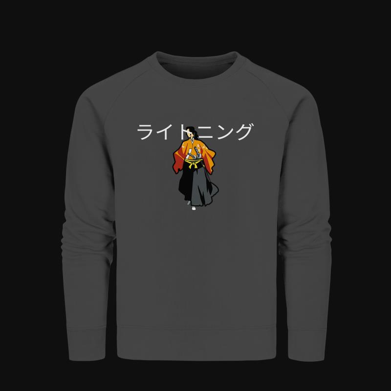 Sweatshirt: Lightning Samurai