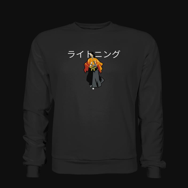 Sweatshirt: Lightning Samurai