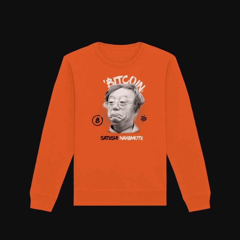 Sweatshirt: Satoshi Nakamoto