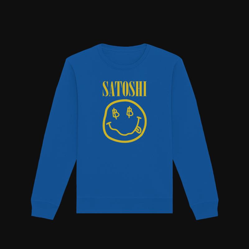 Sweatshirt: Satoshi Smile