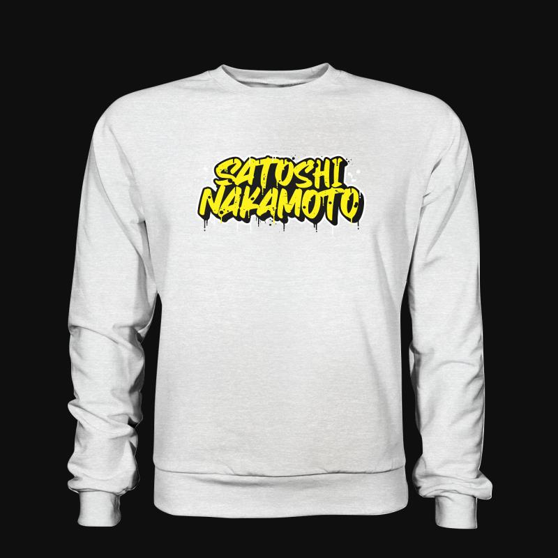 Sweatshirt: Satoshis Tag