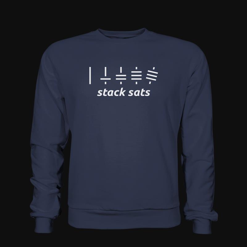Sweatshirt: Stack Sats