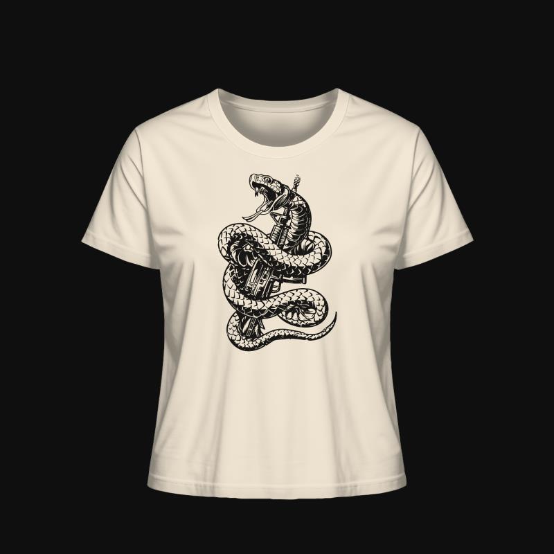 T-Shirt: Armed Snake