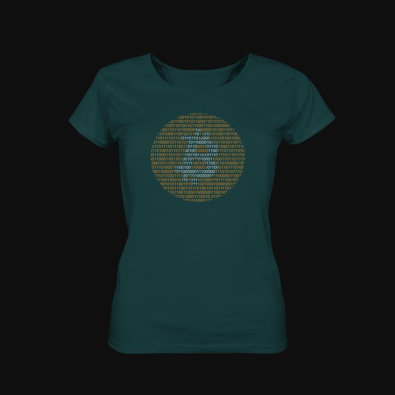 T-Shirt: Bitcoin Binary