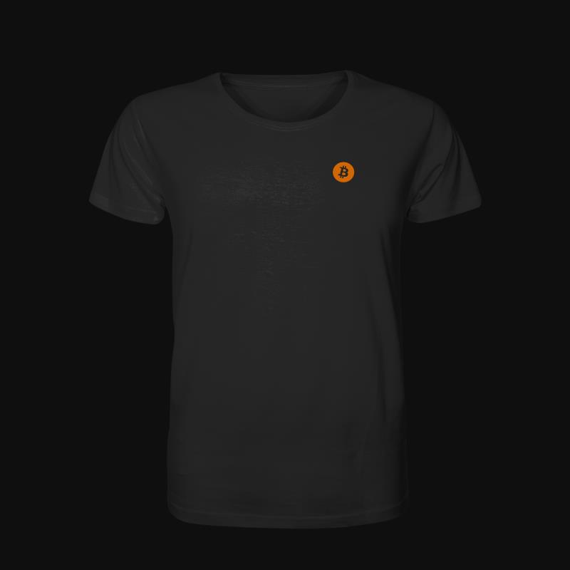 T-Shirt: Bitcoin Sticklogo