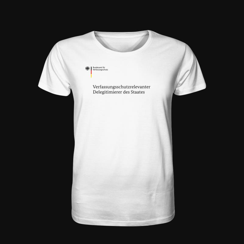 T-Shirt: Delegitimierer:in des Staates
