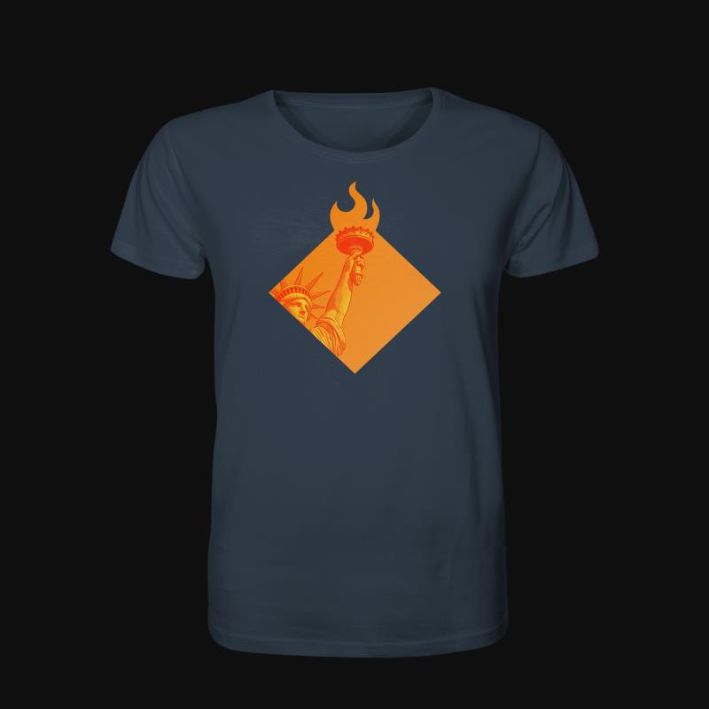 T-Shirt: Flamme der Freiheit