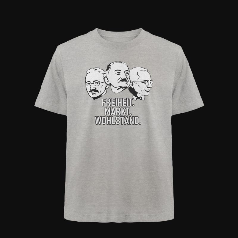 T-Shirt: Freiheit. Markt. Wohlstand.