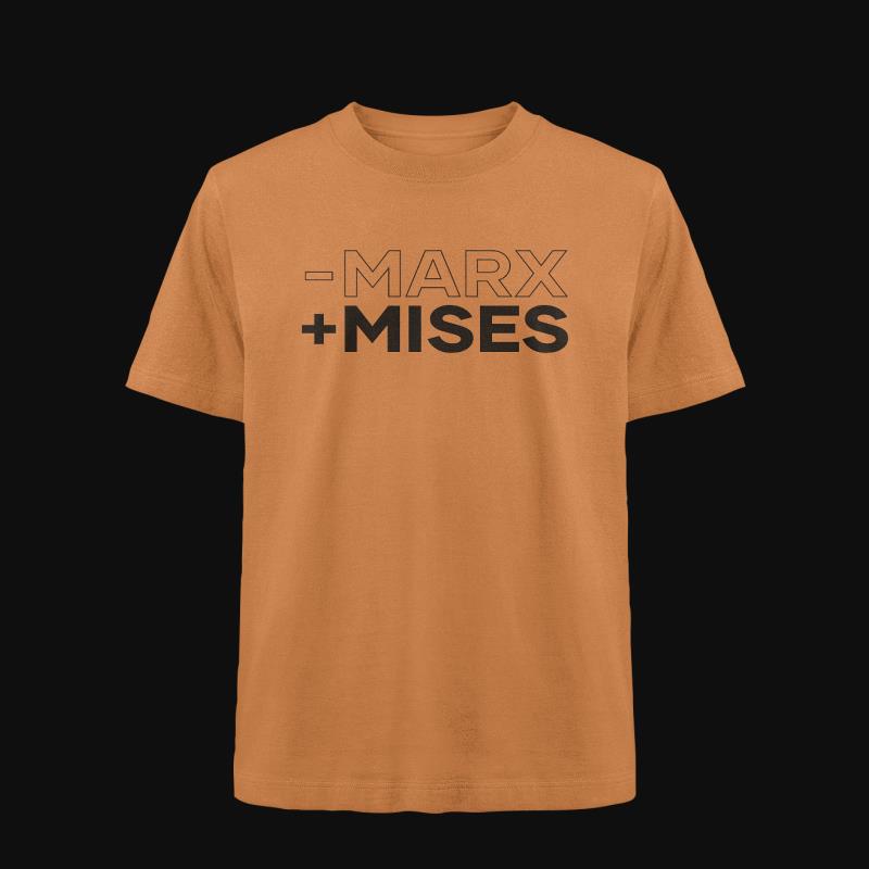 T-Shirt: Mises, nicht Marx