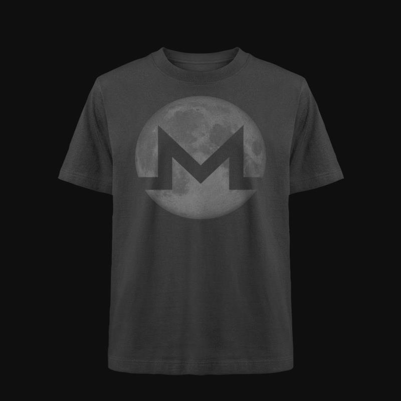 T-Shirt: Moonero Black & White