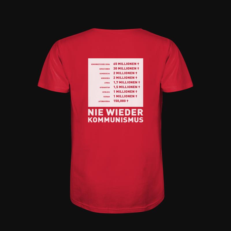 T-Shirt: Nie wieder Kommunismus