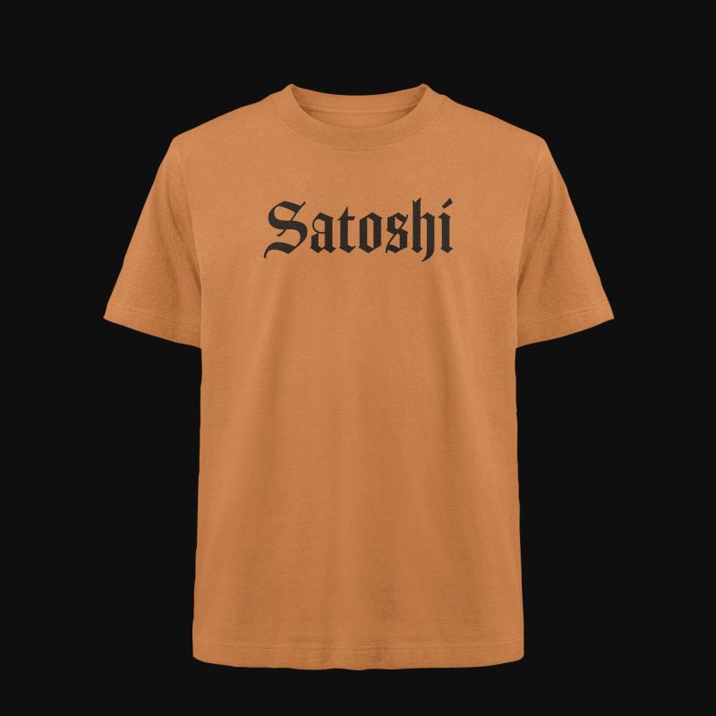 T-Shirt: Satoshi Fraktur