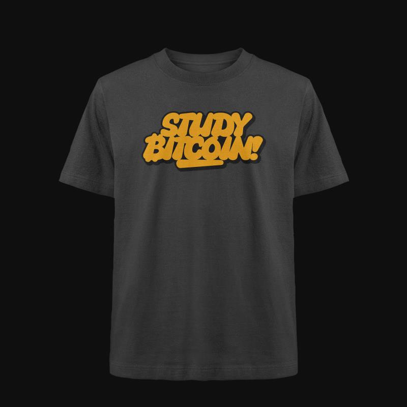 T-Shirt: Study Bitcoin