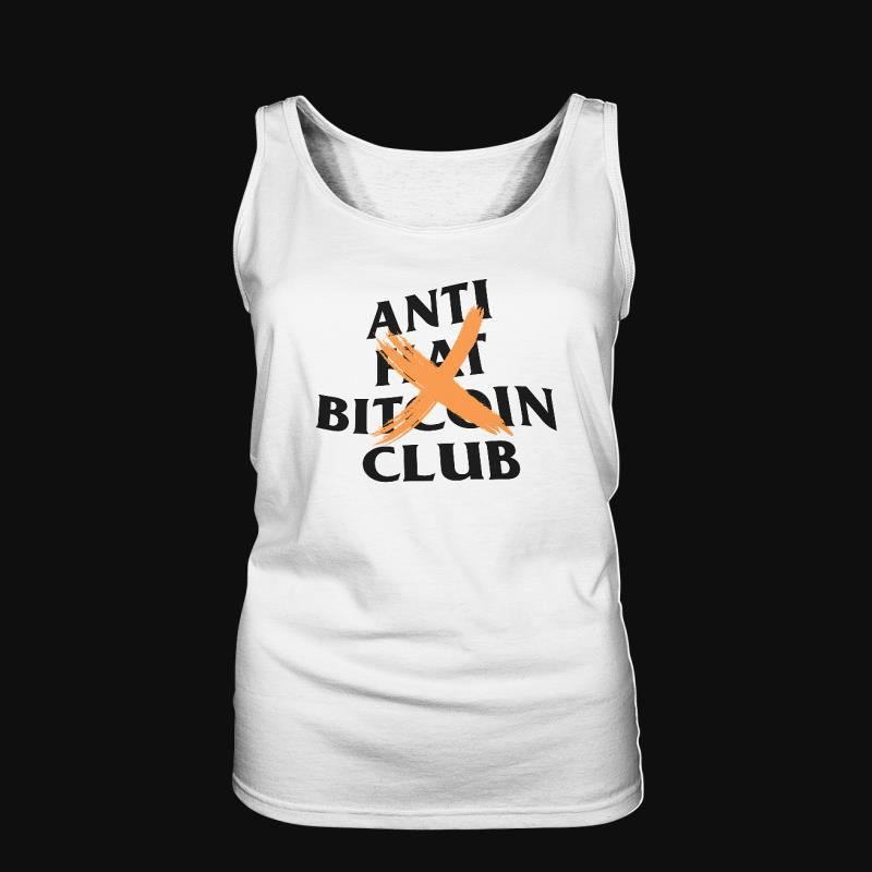 Tank Top: Anti Fiat Bitcoin Club