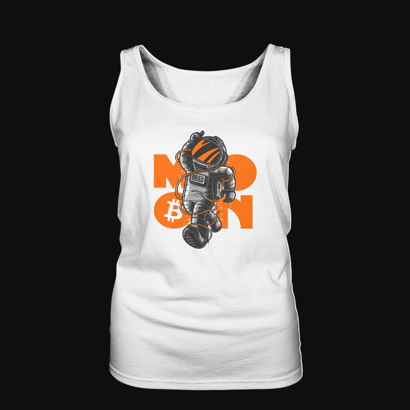 Tank Top: To the Moon