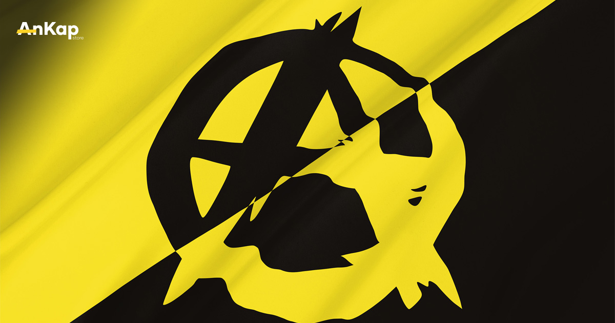 Fahne «AnCapistan Anarcho» — AnKap.store